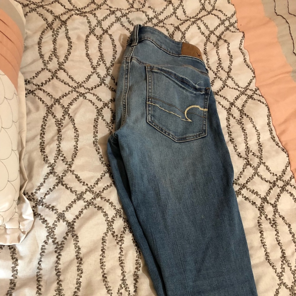 light washed jeans